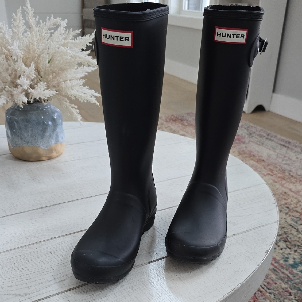 Hunter Classic Black Waterproof Boots
